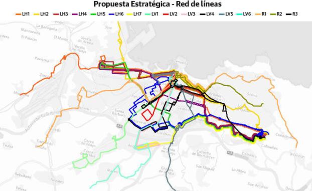 EMTUSA reordenará sus líneas para ganar un 10 de viajeros con la misma